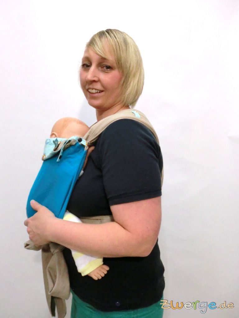 Fräulein HübschMei TaiLittle Floral Natur GTToddlersizeBabytrage 