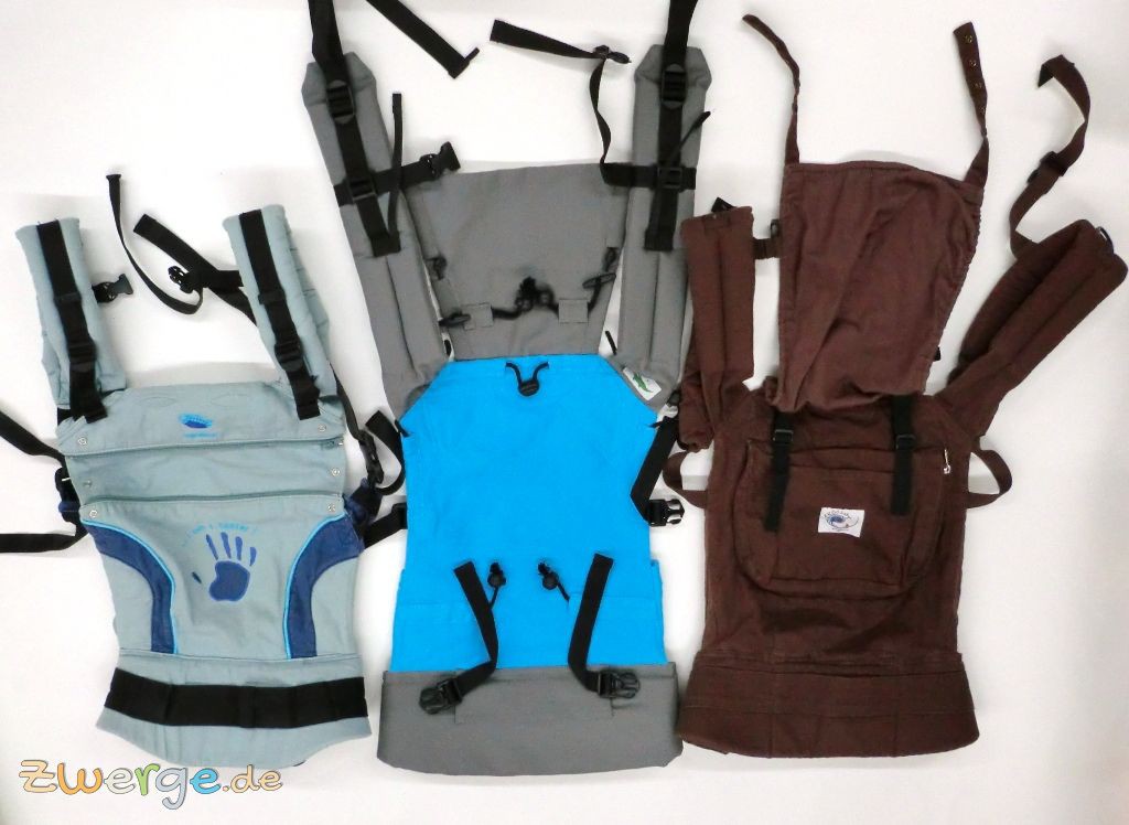 Der Vergleich: Buzzdil Babysize - ergobaby Carrier und manduca