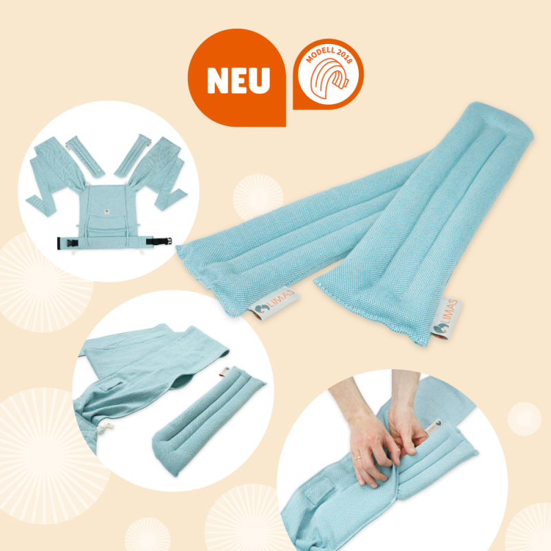 Limas Babytrage mit Schulterpolstern Limas Babytrage mit Schulterpolstern