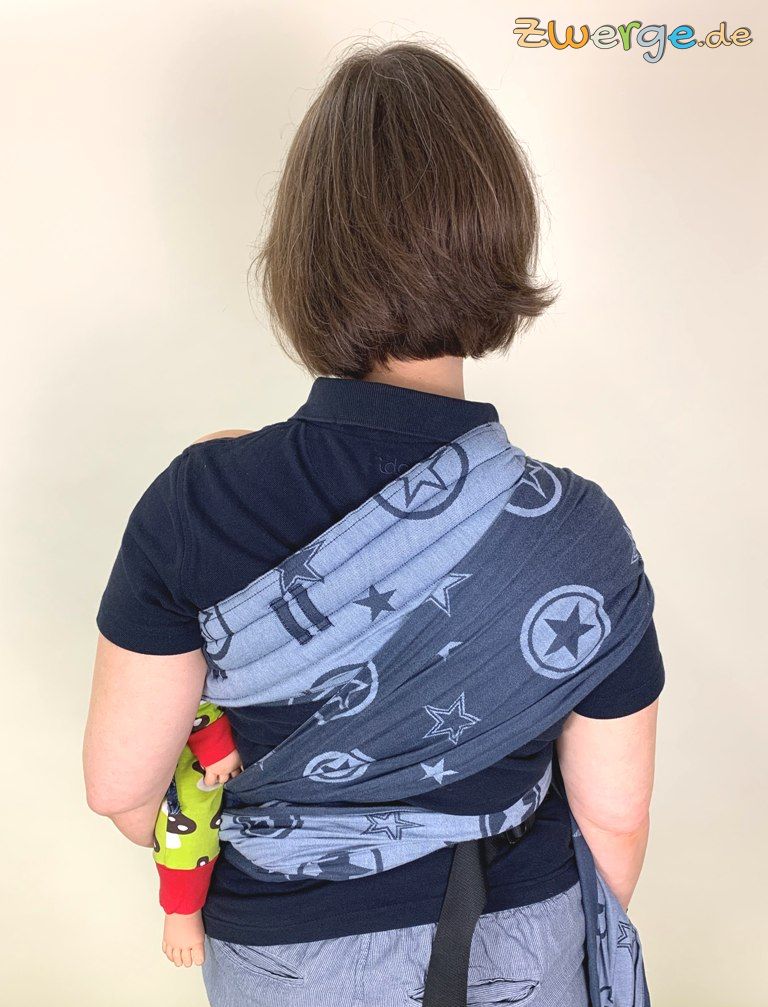 FlyClick als Hüfttrage von hinten